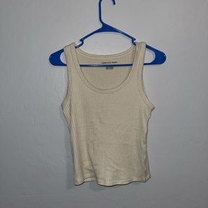 White tank top